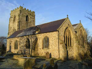 St Cynfarch Church, Hope, Flintshire